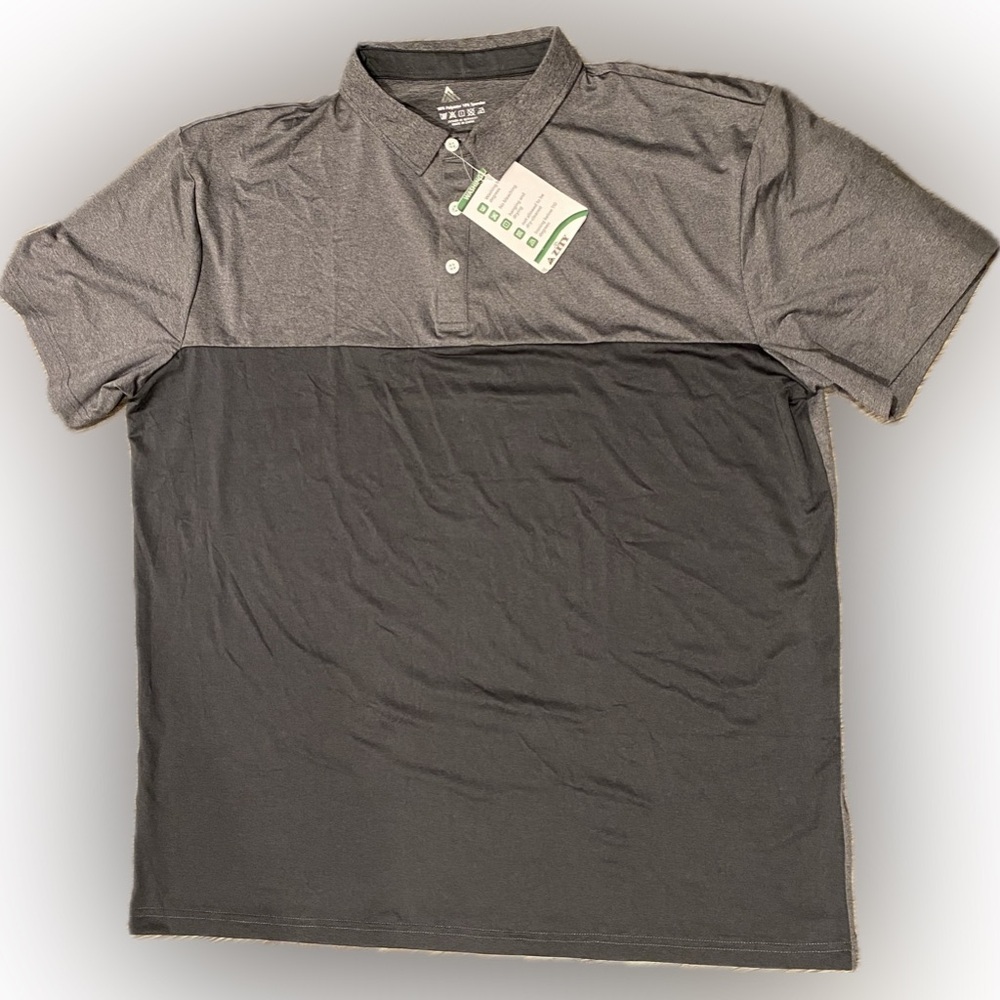 Zity two toned collard golf shirt